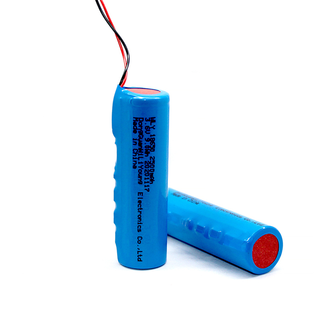 UN38.3 MSDS KC Certificate Battery 3.6V 2500mAh 18650 Lithium Battery Rechargeable Battery Pack