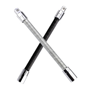 Tuosen Spring Flexible Shaft 1/2 In Chrome Plated Industrial Automotive Repair <b>Socket</b> <b>Extension</b> Bar - Product Image 5