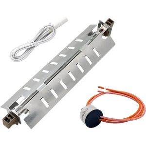 Kit de Calentador de Descongelación para Refrigerador Ami Parts WR51X10055 con Sensor y Termostato 110-120 V, Acero Inoxidable, Fácil Instalación - Product Image 1