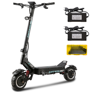 High-Power 9000W Adult Scooter X7 Model <b>72V</b> Dual Motor Dual Drive 150kg Load Lithium <b>Battery</b> 100km Range - Product Image 2