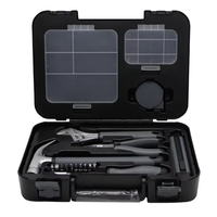 Ensemble d'outils à main de haute qualité en gros, 16 pièces, avec tournevis, jeu de douilles, clés, pinces pour la réparation à domicile et automobile