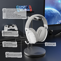 Casque Gaming Ordinateur Léger Attack Shark L80 Sans Fil 2.4G 3 Modes Filaire avec Microphone