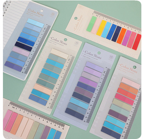 Pegatinas Adhesivas Transparentes Personalizadas con Función de Viscosidad, Notas Adhesivas Escribibles y Etiquetas de Anotación <span class=keywords><strong>para</strong></span> <span class=keywords><strong>Libros</strong></span>, Bloc de Notas - Product Image 3