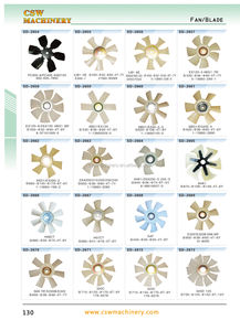 ใบพัดลมเครื่องยนต์ S6K สำหรับรถขุดแคตเตอร์พิลลาร์ E200B E320 - Product Image 6