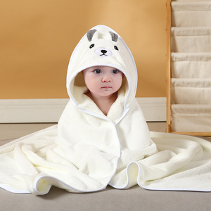 Kaiyue-Peignoir à Capuche en Velours Corail avec Couverture de Dessin Animé pour Bébé, Collection Printemps et Automne - Product Image 3