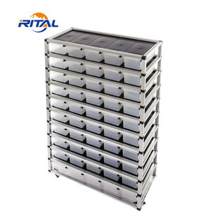 กรงเพาะพันธุ์สัตว์เลื้อยคลานกล่องพลาสติกพร้อมชั้นวางสำหรับ<span class=keywords><strong>งู</strong></span><span class=keywords><strong>งู</strong></span>หลามข้าวโพด - Product Image 2