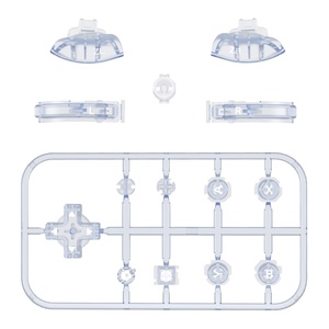 Kit de boutons transparents EXtremeRate pour console Switch Lite - Product Image 3