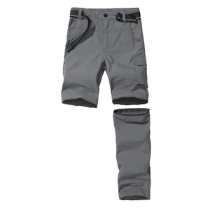 Best-Selling Men's Lightweight Canvas Hiking Pants <b>Waterproof</b> Elasticated Mid Waist Zippered Flat Security Pocket OEM Service - Product Image 1
