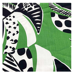 Impreso Lino Viscose Slub Venta Al Por Mayor Woven Rayon Slub Textured 140gsm Shaoxing para niñas Pijamas - Product Image 5