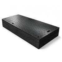 Tapis de sol en polyéthylène durable 4x8 pieds avec connecteurs à emboîtement pour accès aux équipements lourds sur chantier