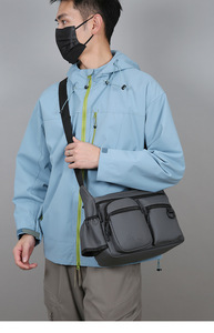 Bolsa Deportiva Multifuncional de Nylon Impermeable, con Cierre de Cremallera, Compartimento Ligero y Duradero, para Deportes al Aire Libre - Product Image 5