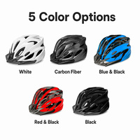 Casque de course léger Lanbomeini 081 250g avec aérations, coque PC/EPS, antichoc, bleu/rouge/noir, pour adultes, vélo de route/VTT