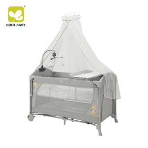 KDD12 Cool Baby Modernos Corralitos para Bebés al por Mayor con <span class=keywords><strong>Cambiador</strong></span> de Pañales para Uso en el Hogar y Hoteles - Product Image 3