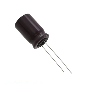 Condensateur traversant radiale en aluminium 4,7 µF 20 % 400 V, canal fabricant UPJ2G4R7MHD1TO - Product Image 1