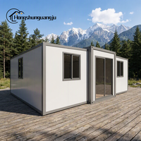 Casa Prefabricada de 20 pies/40 pies con Baño y Cocina Integrados para una Vivienda Pequeña Lista para Usar