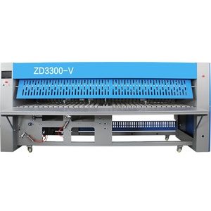 Machine <span class=keywords><strong>à</strong></span> plier les serviettes industrielle automatique Aozhi <span class=keywords><strong>à</strong></span> économie d'énergie, en acier inoxydable 304, diesel 380V, garantie 1 an, pour blanchisserie - Product Image 1