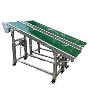 Op Maat Gemaakte Cnc Roestvrij Staal Scharnierende Riem Anti-Bacterieel Verstelbare Speed Chip Ketting Transportband Systeem Lift Functie Transportband Transportband - Product Image 5