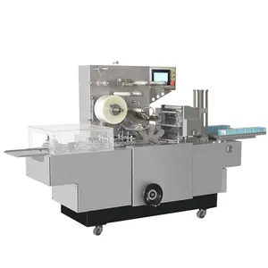 SJBAutomatic çay kutusu oyun kartı sarma kozmetik Overwrap paketleme makinesi parfüm selofan Overwrapper makinesi