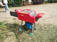 Mini broyeur de paille, broyeur d'herbe pour l'alimentation animale, hacheuse de foin, hacheuse de fourrage, machine à couper le foin