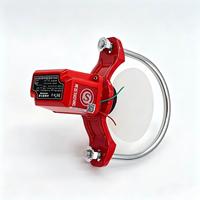 Compteur de débit d'eau liquide de type selle pour système d'extinction d'incendie