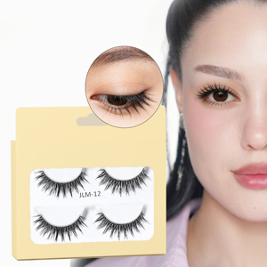 Pestañas Postizas de 3-5 Días con Tecnología Pre-Bond, Autoadhesivas, Sin Necesidad de Pegamento, Segmentos Precortados, Pestañas en Racimo Pre-Encoladas - Product Image 1