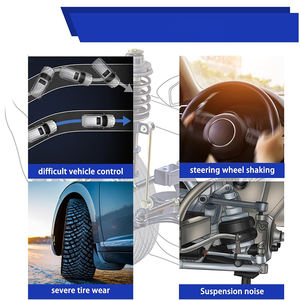 K640360Kit <span class=keywords><strong>de</strong></span> <span class=keywords><strong>suspension</strong></span> <span class=keywords><strong>de</strong></span> bras <span class=keywords><strong>de</strong></span> commande inférieur avant Joint à <span class=keywords><strong>rotule</strong></span> Barre stabilisatrice Remplacement du <span class=keywords><strong>soufflet</strong></span> <span class=keywords><strong>de</strong></span> biellette pour Toyota Corolla Matrix 2009-2013 - Product Image 2