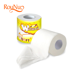 China de fábrica barato stock lote de <span class=keywords><strong>2</strong></span> capas de papel higiénico impreso personalizado - Product Image 5