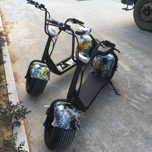 Nuevo Modelo 2026, Scooter Eléctrico Citycoco de 2 Ruedas con Canasta Trasera de Hierro y Caja de Almacenamiento Opcional - Product Image 4