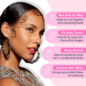 Venta al por mayor personalizado no graso estilo Barra de cera <span class=keywords><strong>para</strong></span> el cabello <span class=keywords><strong>para</strong></span> Flyaways Slick Stick <span class=keywords><strong>para</strong></span> pelucas - Product Image 6