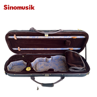 Sinomusik Brand New Design Violin case Oblong Shape Violin case Stringed Instrument Accessories Made in China