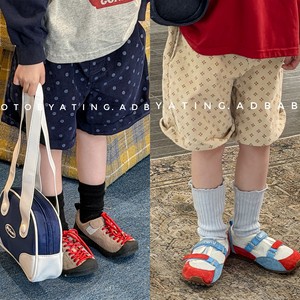 Abbigliamento per Bambini 2026, <span class=keywords><strong>Pantaloncini</strong></span> Estivi Stile Coreano a Vita Alta con Elastico in <span class=keywords><strong>Cotone</strong></span>, per Ragazzi e Ragazze - Product Image 2