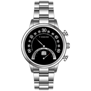 Reloj de Movimiento Especializado con Estructura de Caja de Cambios, Reloj de Pulsera Multifunción Resistente al Agua, Reloj Mecánico con Caja de Cambios - Product Image 3