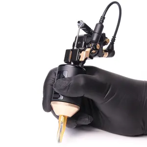 2021 Mới Nhất Có Thể Điều Chỉnh Pin Không Dây Tattoo Grip RCA DC Tùy Chọn Needle Grip Cho Tattoo Machine Gun