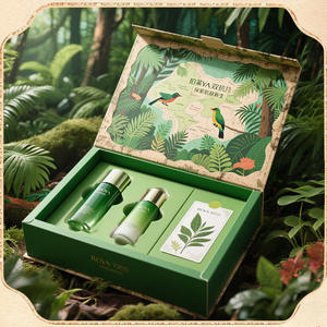 Caja de regalo doblemente resistente, caja de embalaje personalizada para productos de cuidado de la piel, caja de regalo personalizada para esencias cosméticas y cuidado personal. - Product Image 4