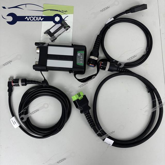 Newest Genuine for Vocom II 88890400 2.8 Premium Tech Tool Excavator WIFI DEV2 Heavy Duty Truck Diagnostic Tool