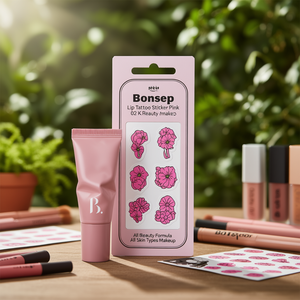 Autocollant pour lèvres Bonsep, rose 02, formule K Beauty, tous types de peau, maquillage - Product Image 3