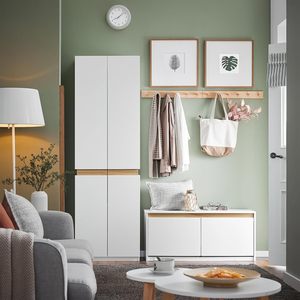 Wooden Wardrobe Cabinet Clothes <strong>Closet</strong> Drawer Bedroom Armoire Organizer <strong>Big</strong> <strong>Closet</strong> Wardrobe <strong>Closet</strong> Hanging Clothes - Product Image 1