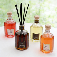 Diffuseur d'arômes personnalisé avec logo, 250 ml, pour la maison et l'hôtel, ensemble de diffuseurs d'arômes longue durée, arôme frais et relaxant, bâtonnets de diffusion d'arômes