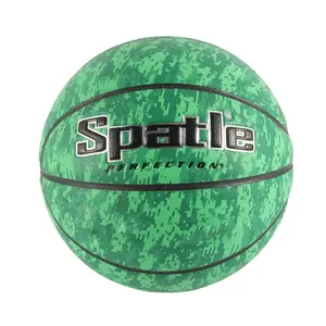 Gepersonaliseerd Logo Gelamineerd Basketbal Met Verschillende Afdekmaterialen