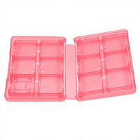 Boîte de rangement en plastique 28 en 1 pour cartouches de jeu Nintendo 3DS/DS/DSi avec porte-cartes TF SD et stylet