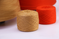 Fil mélangé de qualité supérieure 48NM/2 50% acrylique 27% PBT 23% velours Angora en nylon pour l'artisanat et l'utilisation textile