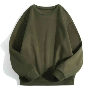 Sweat-shirt en coton de haute qualité pour femmes, décontracté, tricoté, imprimé avec un motif de lettres, logo personnalisé sur le devant, sweat-shirt pour femmes - Product Image 6
