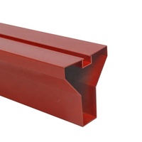 Plafond à lamelles en aluminium imperméable et ignifuge, design moderne, taille personnalisée, classe ignifuge carrée, garantie 5 ans, prix d'usine