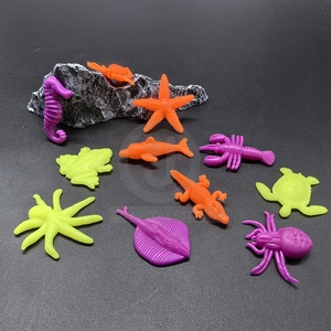 Juguetes Promocionales de Goma TPR Suave Realistas, Juguetes Antiestrés Divertidos y Elásticos con Forma de Animales Marinos, para Niños de 5 a 7 Años, 1 Pulgada, 28 mm - Product Image 2