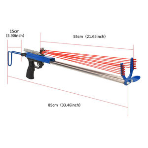 プラスチック製弓,高出力屋外精密伸縮鋼狩猟釣り用レーザーストレートロッド紙射撃対象 - Product Image 5