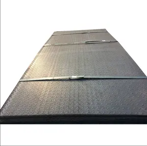 Hot Rolled Carbon Standard Rectangular Mild Steel Chequered Plates Hot Rolled Checkered Plate Steel