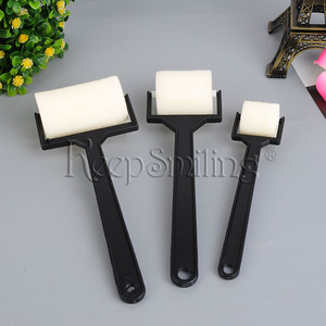 แปรงทาสีฟองน้ำด้ามพลาสติกสำหรับวาดลายรอยยิ้มสำหรับเด็ก - Product Image 2