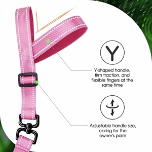 Multifunktionales Personalisiertes Langlebiges Sicherheitsgurt-Set mit Freihändiger Hundeleine und Verstellbarem Spaziergurt - Product Image 2