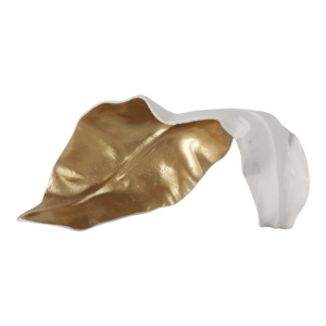 Scultura Decorativa a Foglia Arricciata, Statua Moderna Ornamentale per Casa, Bagno, Ufficio, Soggiorno, Decorazione per Scaffali - Product Image 6