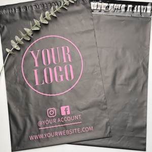 Logotipo personalizado de alta calidad de plástico impermeable de envío y logística bolsas de embalaje Poly Mailers sobres bolsas de correo - Product Image 1